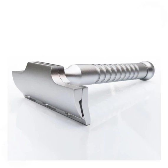 RazoRock SE Safety Razor - Silver Satin Hawk V2