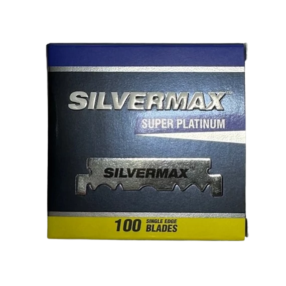 Silvermax (SE) Single Edged Razor Blades Super Platinum (100db/csom)