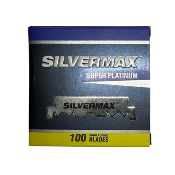 Silvermax (SE) Single Edged Razor Blades Super Platinum (100db/csom)