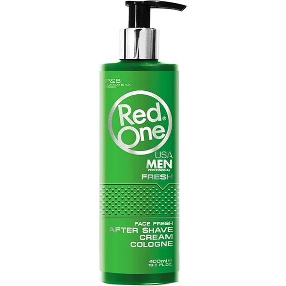 RedOne After Shave Cream Cologne - Fresh 400ml (Pro Size)