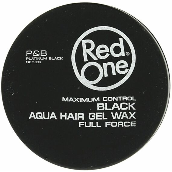 RedOne Hair Wax - Aqua Gel Black Full Force Maximum Control 150ml