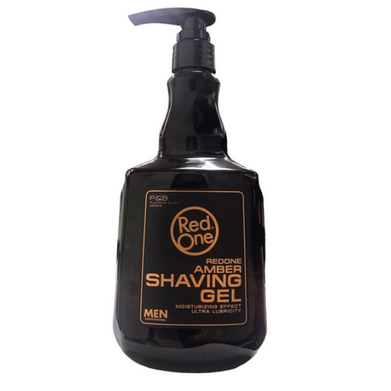 RedOne Shaving Gel Platinum Black Series - Amber borotvagél 1000ml (Pro Size)