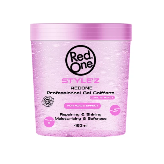 RedOne Style'z Professional Hair Gel - Curl & Wavy 483ml