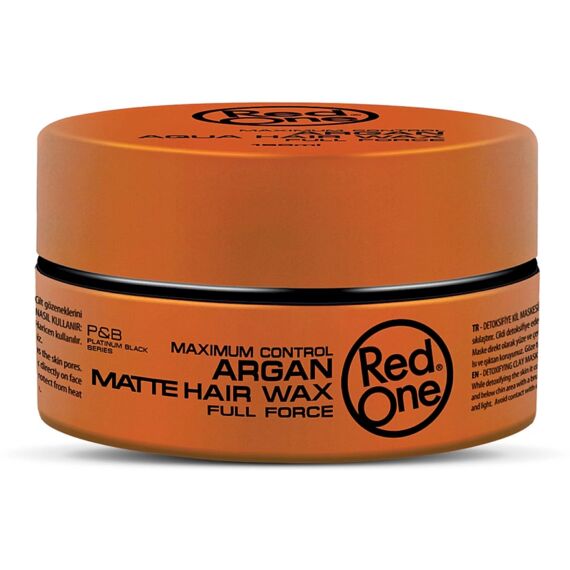 RedOne Hair Wax - Matte Argan Full Force Maximum Control 150ml