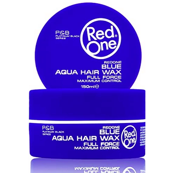 RedOne Hair Wax - Aqua (Blue) Full Force Maximum Control 150ml