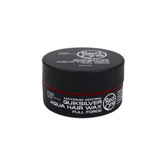 RedOne Hair Wax - Aqua Gel Quicksilver Full Force Maximum Control (Travel Size) 50ml