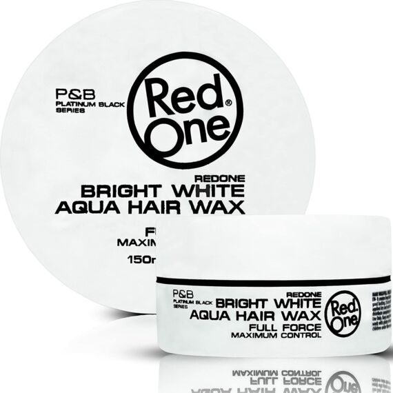 RedOne Hair Wax - Aqua (White) Full Force Maximum Control 150ml