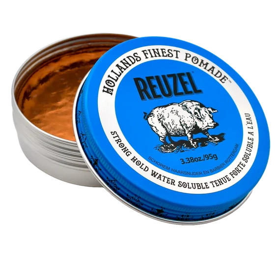 Reuzel Pomade Blue - High Shine, Strong Hold hajformázó 95g