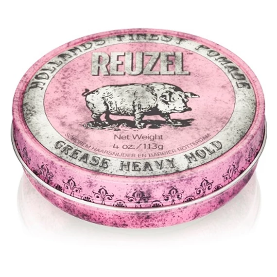 Reuzel Pink Grease Heavy Hold Pomade hajformázó 113g