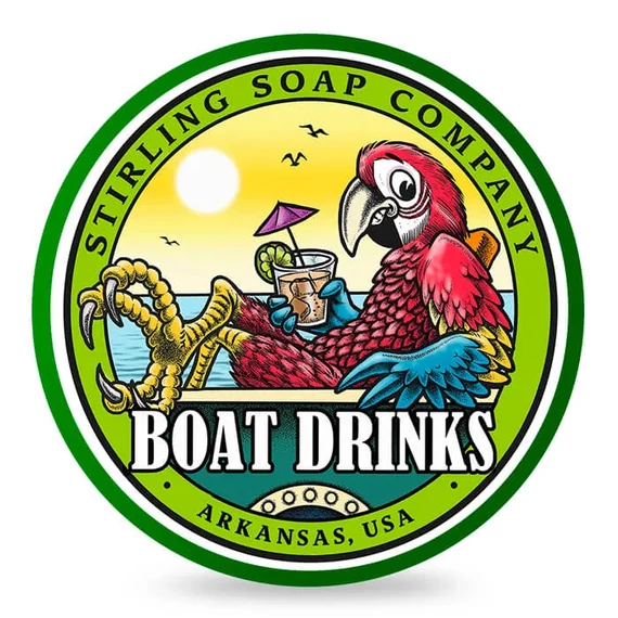 Stirling Shaving Soap Boat Drinks borotválkozó szappan 170ml