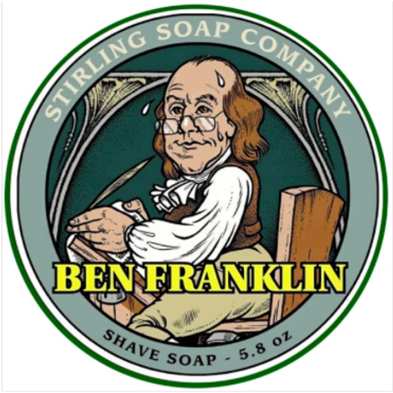 Stirling Shaving Soap Ben Franklin 170ml