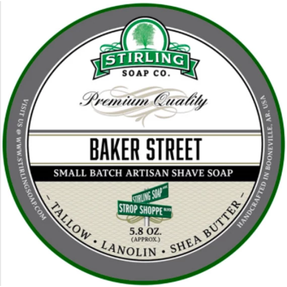 Stirling Shaving Soap Baker Street 170ml