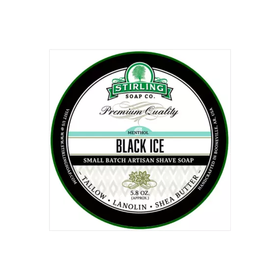 Stirling Black Ice borotválkozó szappan 170ml