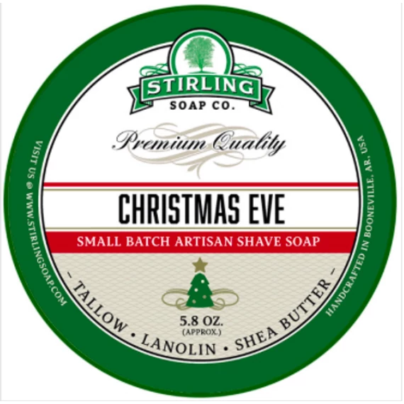 Stirling Shaving Soap Christmas Eve 170ml