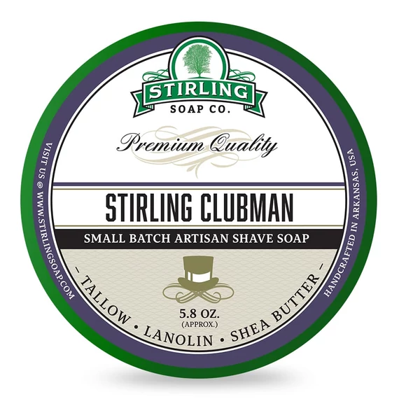 Stirling Shaving Soap Clubman borotválkozó szappan 170ml