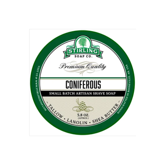 Stirling Shaving Soap Coniferous borotválkozó szappan 170ml