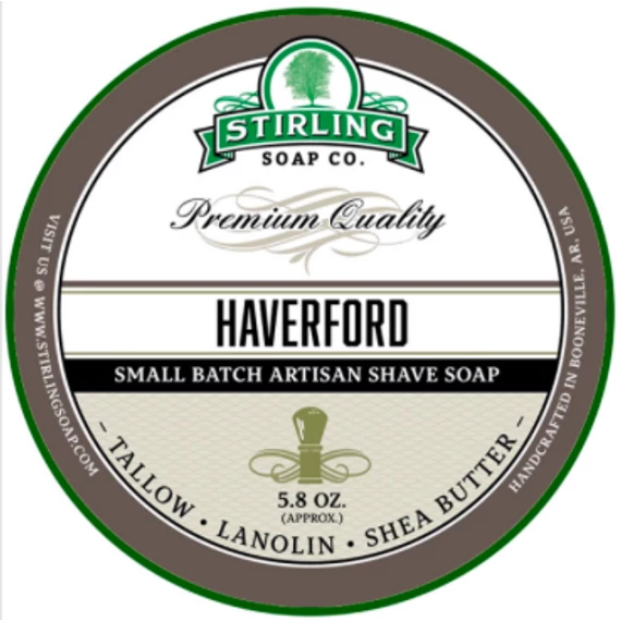 Stirling Shaving Soap Haverford 170ml