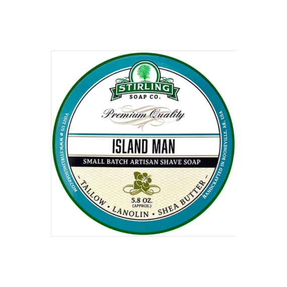 Stirling Shaving Soap Island Man 170ml