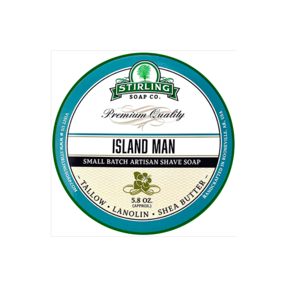 Stirling Shaving Soap Island Man 170ml
