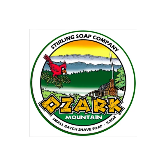 Stirling Shaving Soap Ozark Mountain borotválkozó szappan 170ml