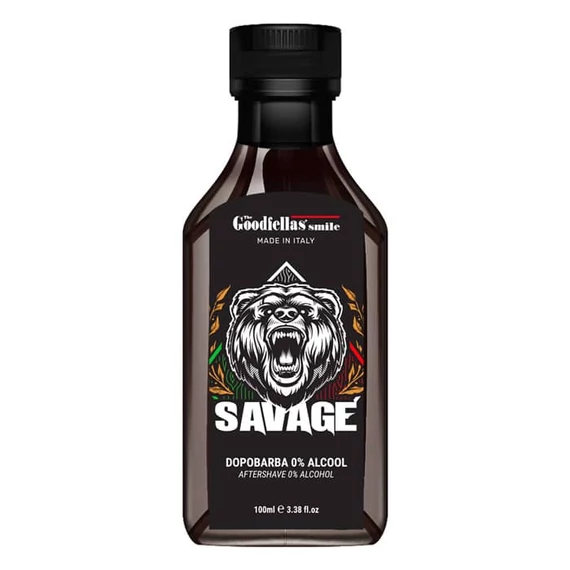 The Goodfellas' Smile After Shave Savage Zero (0% alcohol) 100ml