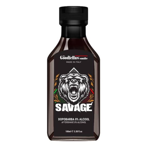 The Goodfellas' Smile After Shave Zero Savage (0% alcohol) 100ml