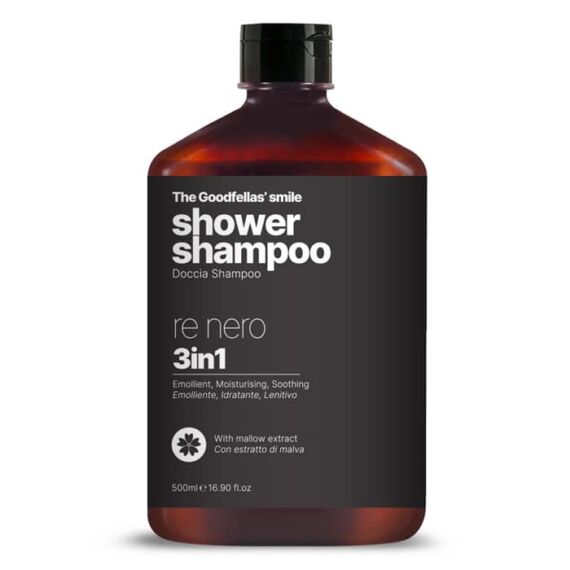 The Goodfellas’ Smile Shower Shampoo Re Nero 500ml