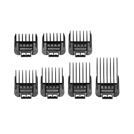 Andis Master Snap on 7pc Comb Set toldófésű szett