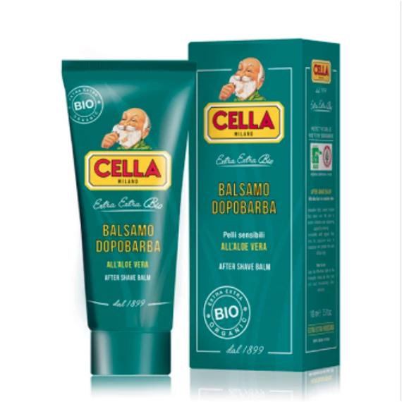 Cella Milano Organic After Shave Balm Aloe Vera borotválkozás utáni balzsam 100ml