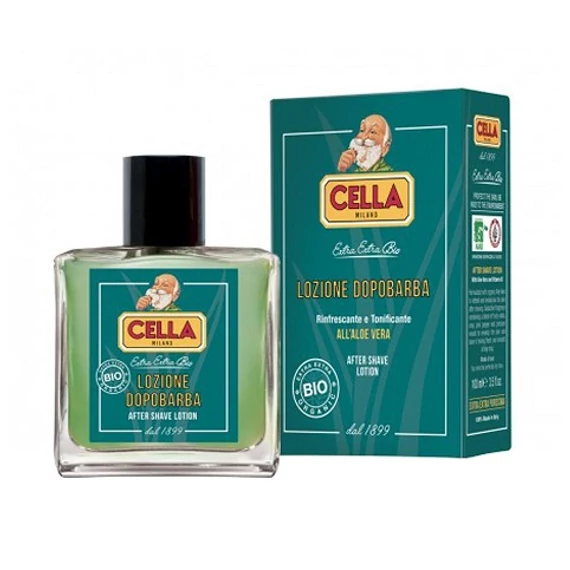 Cella Milano Organic After Shave Lotion Aloe Vera borotválkozás utáni folyadék 100ml