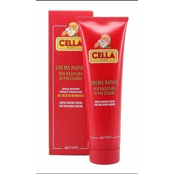 Cella Milano mandula olajos, precíz, gyors borotválkozási krém 150ml