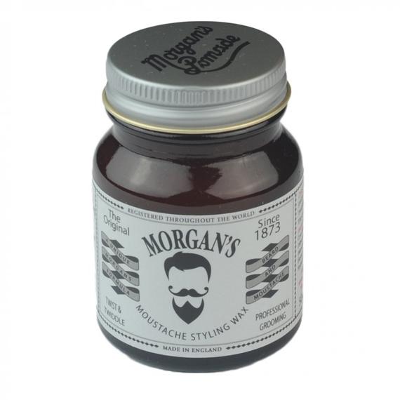 Morgan's Moustache Styling Wax Twist & Twiddle 50g - Barberdepo Online 