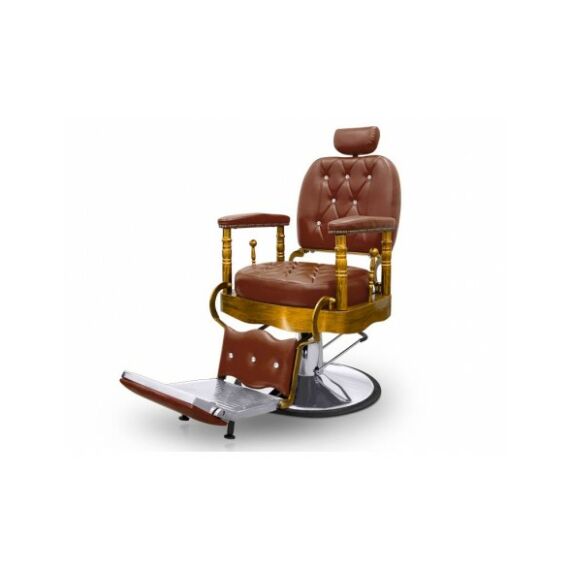 Barber Chair - borbélyszék "The King's Chair" Brown