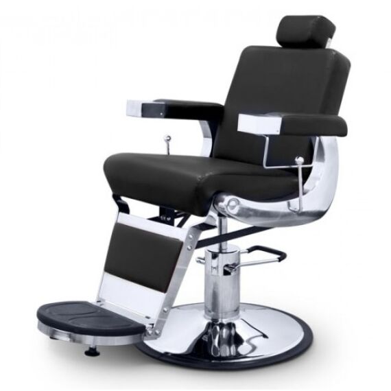 Barber Chair - borbélyszék "Uptown" Black