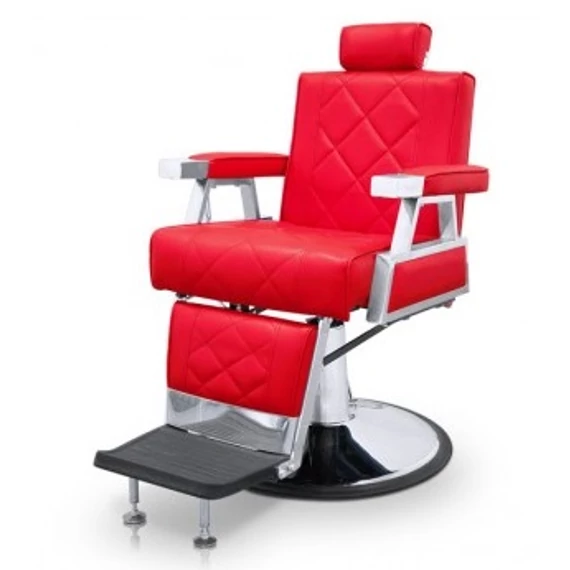 Barber Chair - borbélyszék "Downtown" Red