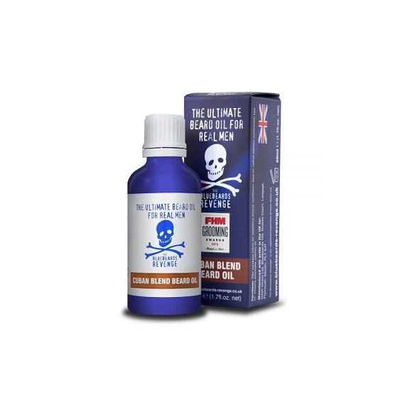 The Bluebeards Revenge Cuban Blend Beard Oil 50ml (Discontinued)