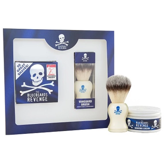 The Bluebeards Revenge Shaving Cream & Vanguard Brush Kit (kifutó termék)