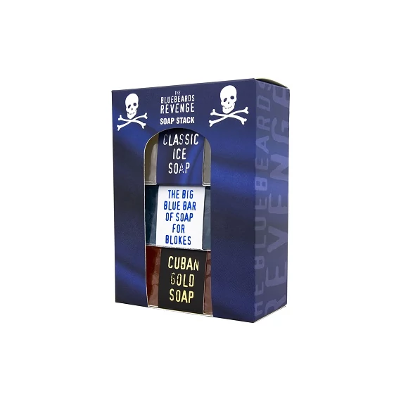 The Bluebeards Revenge Soap Stack for Blokes (3 x 175g)