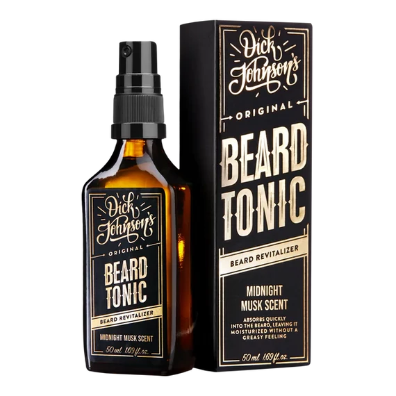 Dick Johnson Beard Tonic Midnight Musk szakáll revitalizáló 50ml 