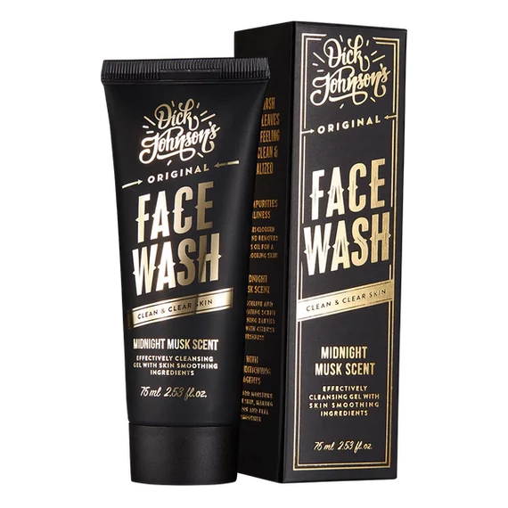 Dick Johnson Face Wash (Midnight Musk) arcmosó 75ml