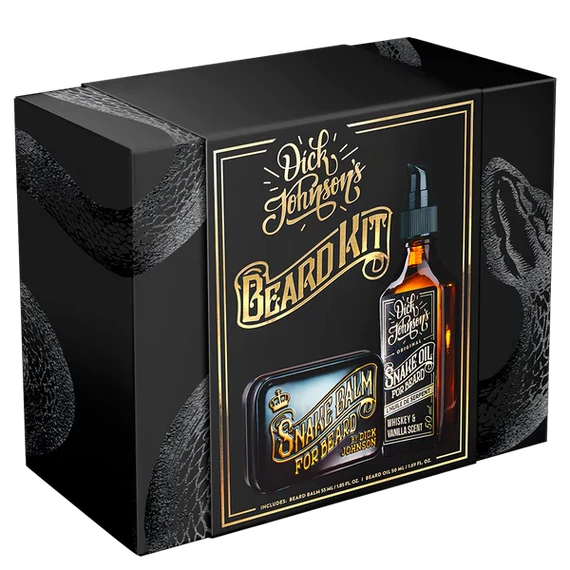 Dick Johnson Beard Kit Gift Set szakállápoló ajándék szett