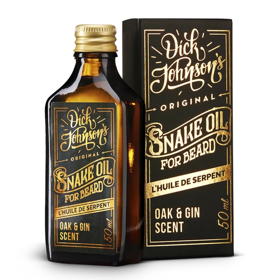 Dick Johnson Original Snake Oil (Oak & Gin) szakállolaj 50ml