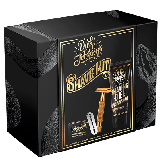 Dick Johnson Shave Kit borotválkozó ajándék szett