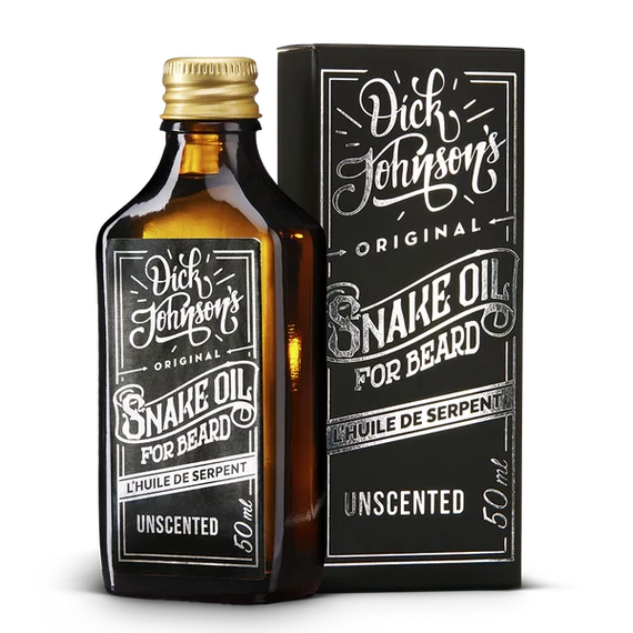 Dick Johnson Original Snake Oil (Unscented) szakállolaj 50ml