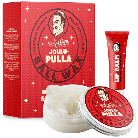 Dick Johnson Christmas Bun Ball Wax Set karácsonyi csomag