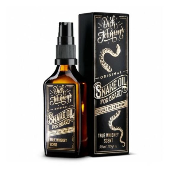 Dick Johnson Original Snake Oil (True Whiskey) szakállolaj 50ml
