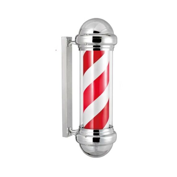 Barber Pole Red & White barberforgó 76cm