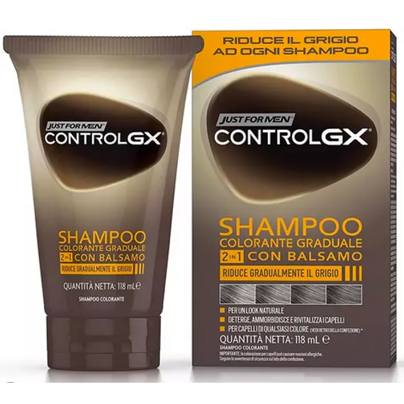 Just For Men - Control GX® 2-in-1 Gradual hajszínező sampon balzsammal