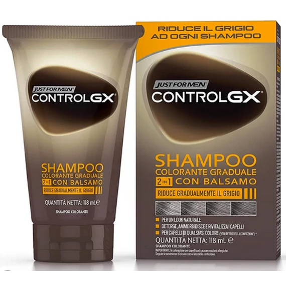 Just For Men - ControlGX 2In1 Gradual Color Shampoo With Conditioner