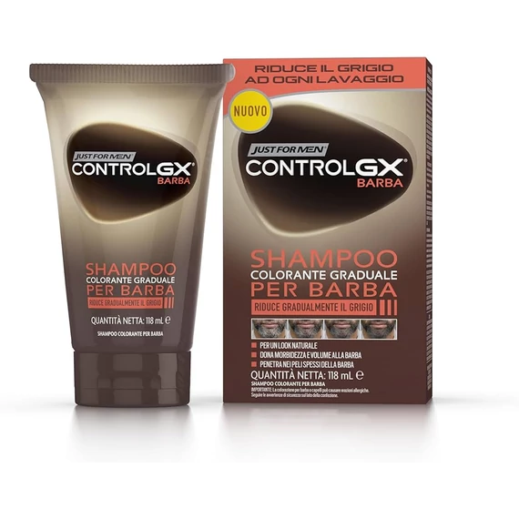 Just For Men - Control GX® Beard Wash színező szakállmosó